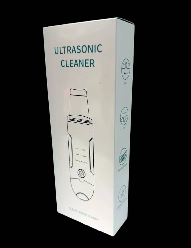 Ultrazvuková špachtľa na pleť – Ultrasonic Cleaner (Clean + Repair Combo)