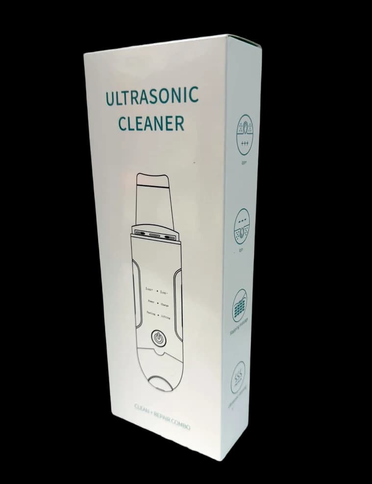 Ultrazvuková špachtľa na pleť – Ultrasonic Cleaner (Clean + Repair Combo)
